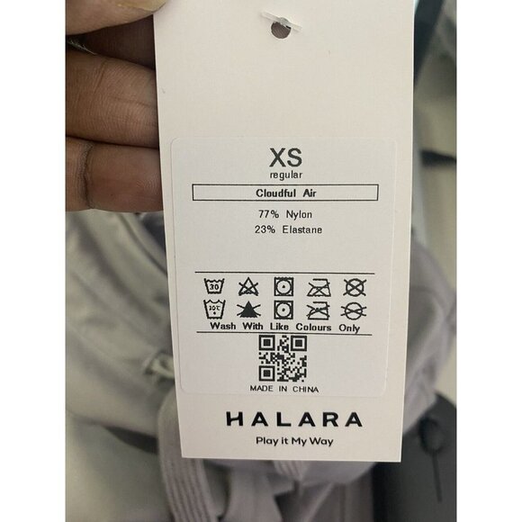 Halara Woman's Mauve High Waisted Drawstring Pocket Plain Full Length Joggers XS - Picture 6 of 8